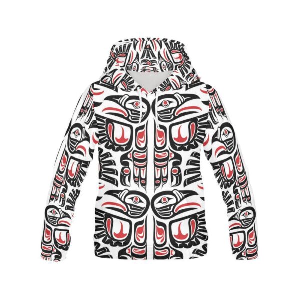 Aztec Tribal Native American Indians Navajo Print Men Pullover Hoodie