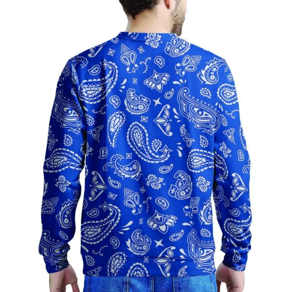 Blue Bandana Men’s Sweatshirt
