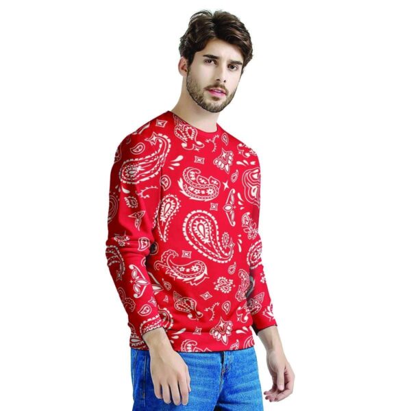 Red Bandana Men’s Sweatshirt