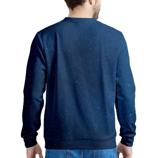 Space Blue Galaxy Men’s Sweatshirt