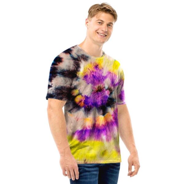 Spiral Hippie Tie Dye Men T Shirt