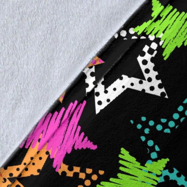 Star Colorful Pattern Print Blanket