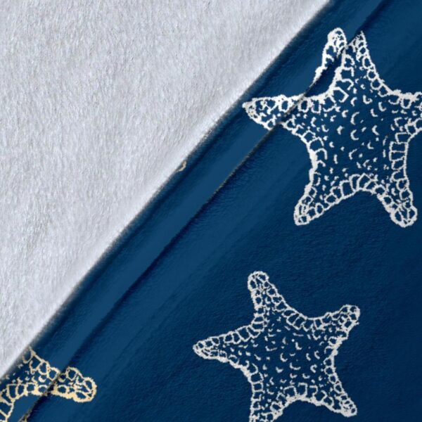 Starfish Pattern Print Blanket